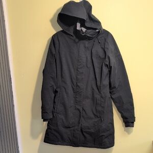 Oros Solarcore Black Parka Womens Small